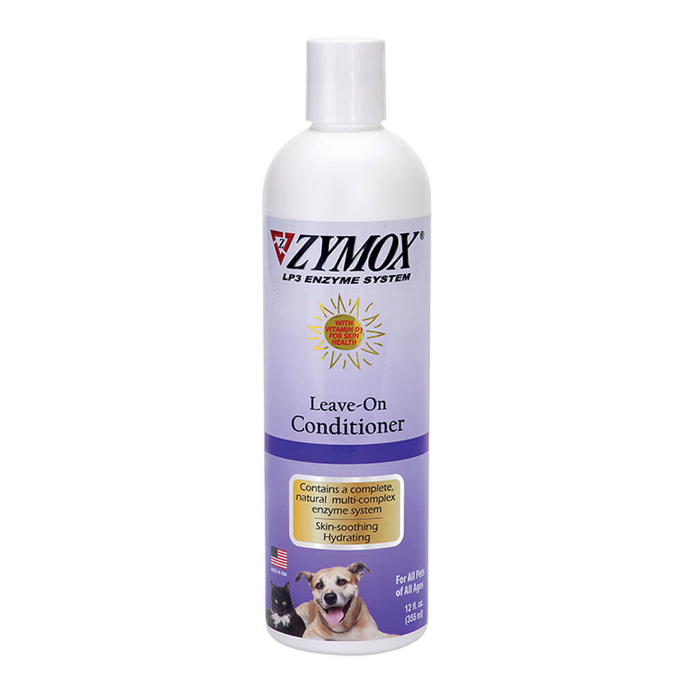 Acondicionador sin enjuague ZYMOX, 355 ml