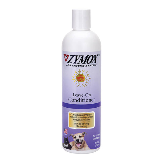 Acondicionador sin enjuague ZYMOX, 355 ml