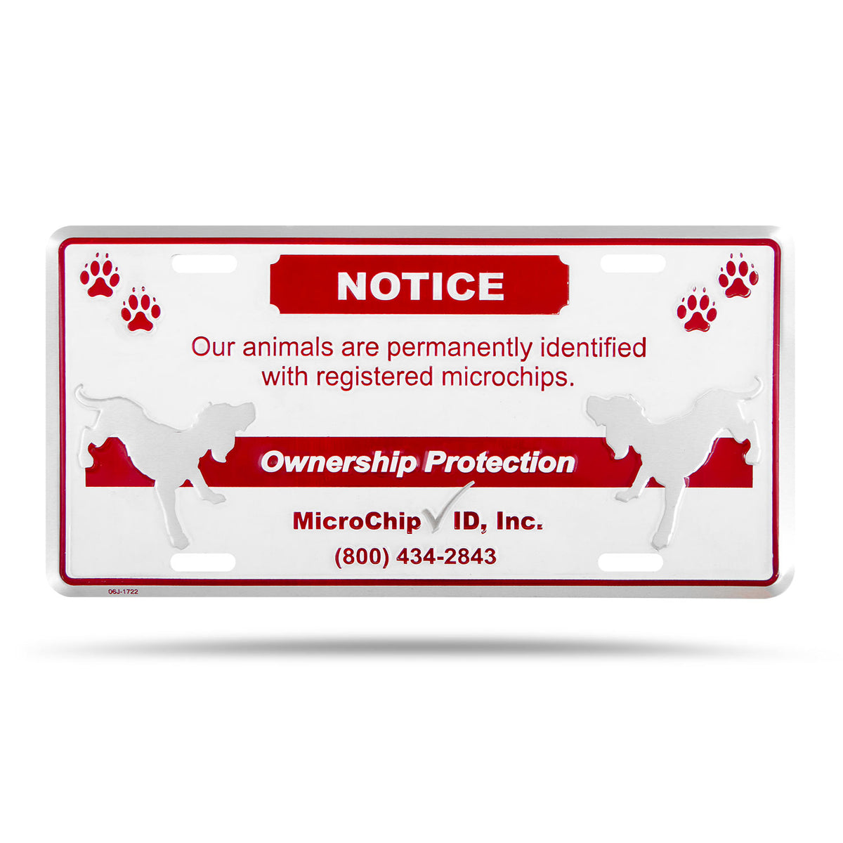 Avid Small Fence Sign  6" X 12"