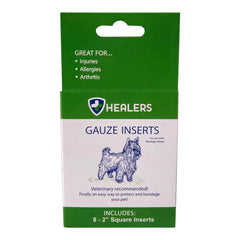 Gauze Pads for Leg Wraps-2" SQ