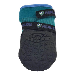 Healers Urban Walker Dog Boots, Pair, Teal, Small
