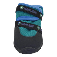 Healers Urban Walker Dog Boots, Pair, Teal, XSmall