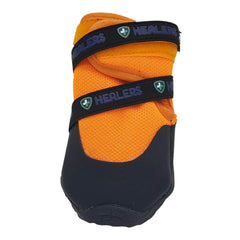 Healers Urban Walker Dog Boots, Pair, Orange, Medium/Large