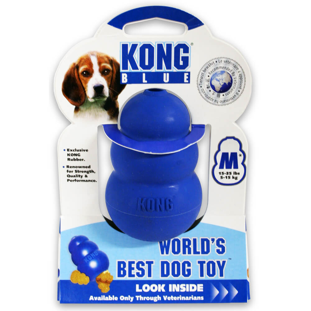 KONG Blue for Dogs, Medium 15 - 35 lbs