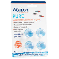 Aqueon PURE Bacteria Supplement 4 Pack