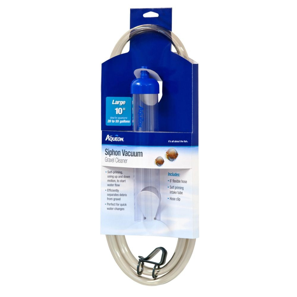 Aqueon Siphon Vacuum Gravel Cleaner Large 10in