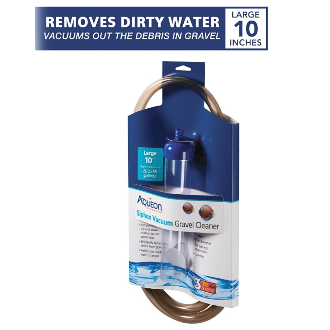 Aqueon Siphon Vacuum Gravel Cleaner Large - 10 Inches Default Title