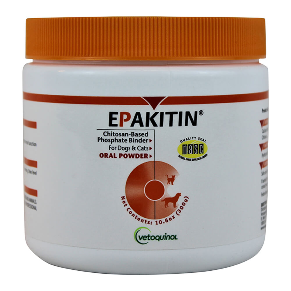 Vetoquinol Epakitin Oral Powder Supplement for Cats & Dogs, 300 gm
