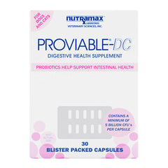 Proviable-DC para perros y gatos, 30 cápsulas