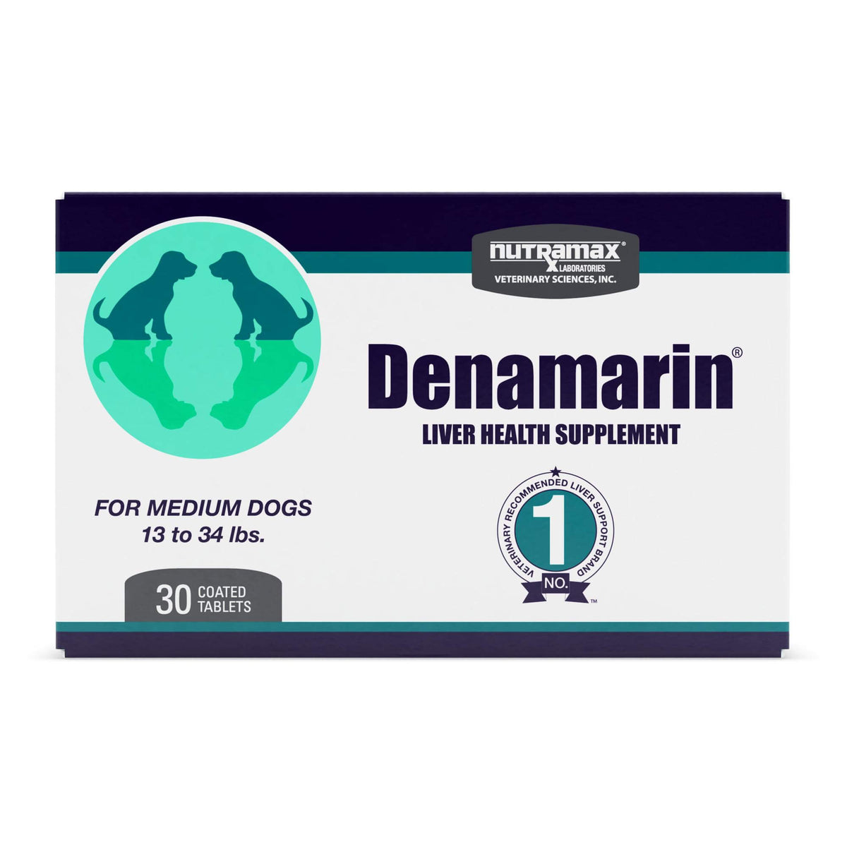 Denamarin para perros medianos, 30 comprimidos
