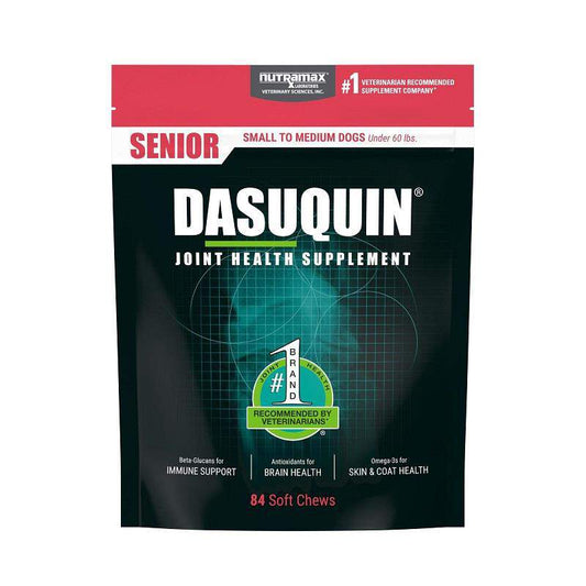 Suplemento Dasuquin Senior para la salud articular de perros pequeños y medianos, 84 masticables blandos