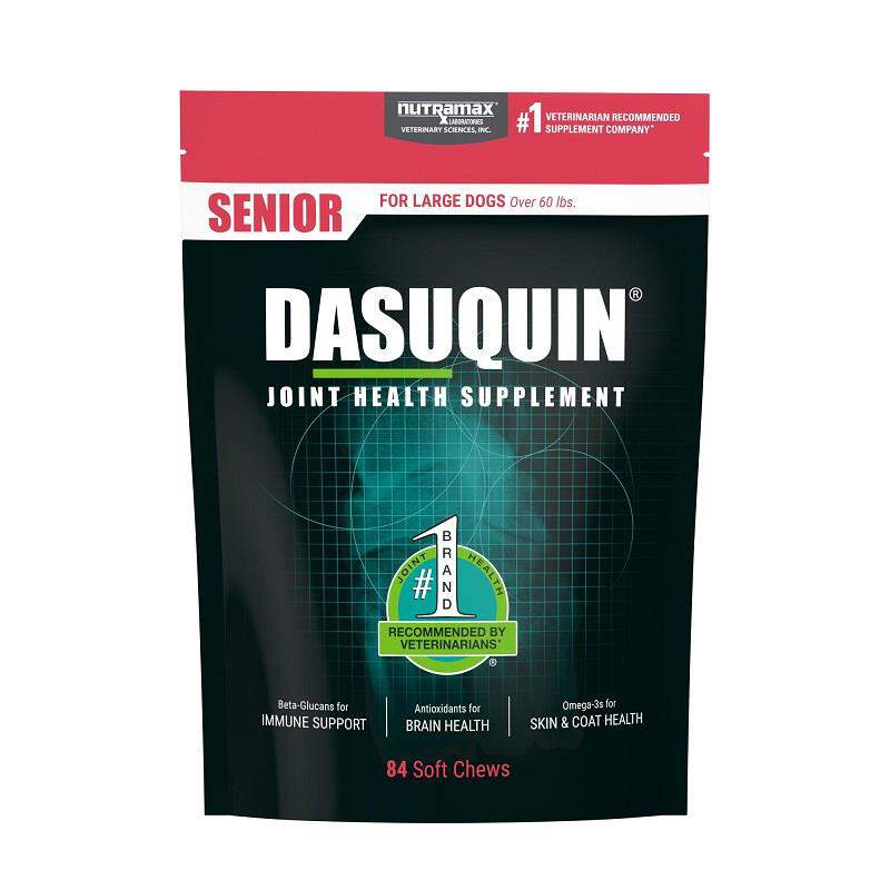 Suplemento Dasuquin Senior para la salud articular de perros grandes, 84 masticables blandos