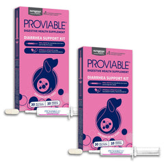 Proviable-KP/DC Kit for Medium and Large Dogs, 30 mL Paste/10 Capsules, 2pk