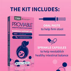 Kit Proviable-KP/DC para perros medianos y grandes, 30 ml de pasta/10 cápsulas