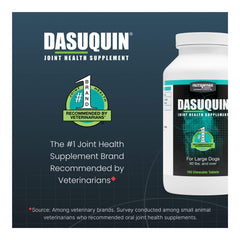 Nutramax Dasuquin for Large Dogs 60lbs and Over, Joint Health Supplement, Chewable Tablets, 150 Count