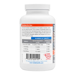 Cosequin Suplemento para la salud articular Plus MSM para perros 132 comprimidos masticables