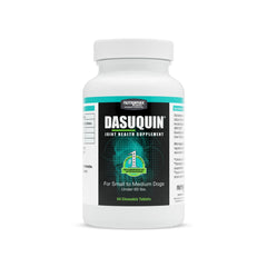 Nutramax Dasuquin para perros pequeños y medianos, suplemento para la salud articular, tabletas masticables, 84 unidades