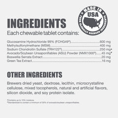 Nutramax Dasuquin with MSM for Small to Medium Dogs, Joint Health Supplement, Chewable Tablets, 150 Count