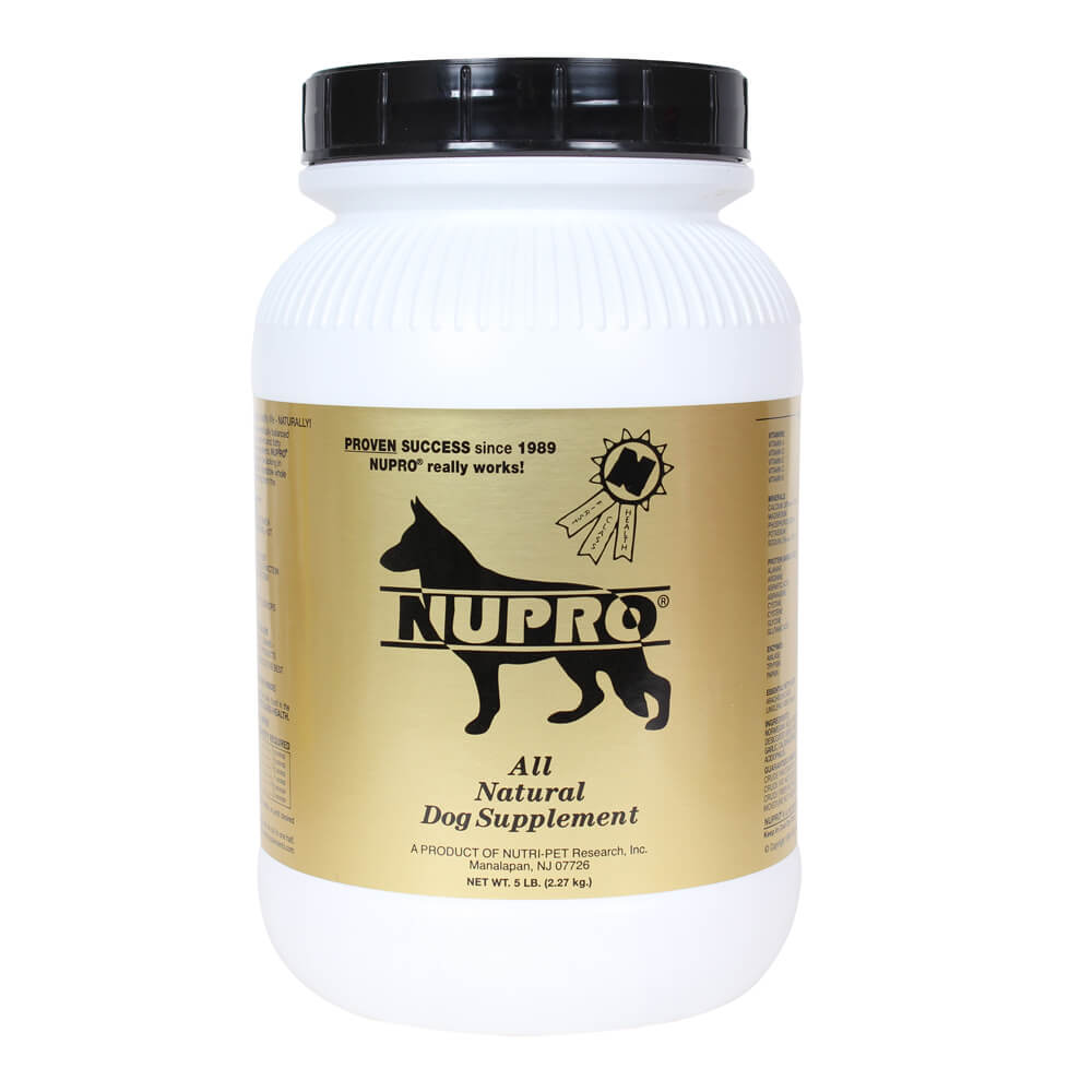 Nupro All Natural Dog Supplement  5 lb  Gold