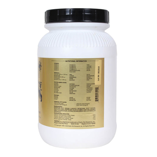 Nupro All Natural Dog Supplement  5 lb  Gold