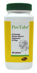 Pet-Tabs Supplement for Dogs  60 Tablets