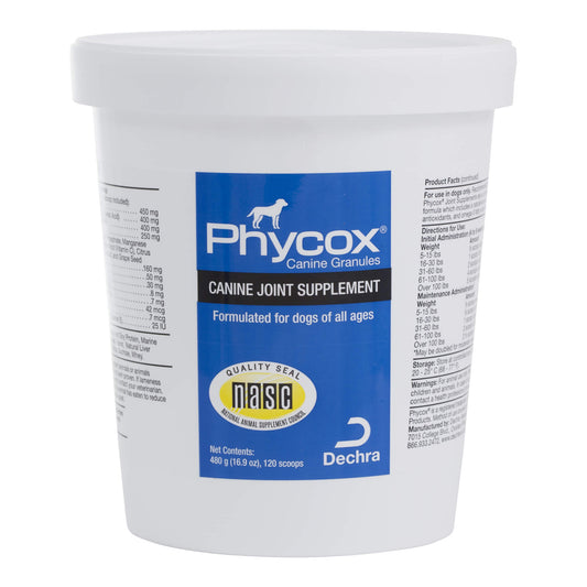Gránulos de Phycox para perros 480 gramos