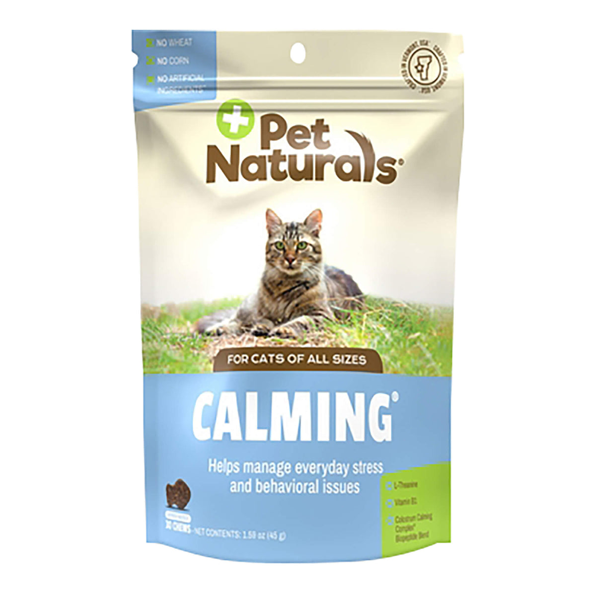 Pet Naturals Calming Chew for Cats, 30ct