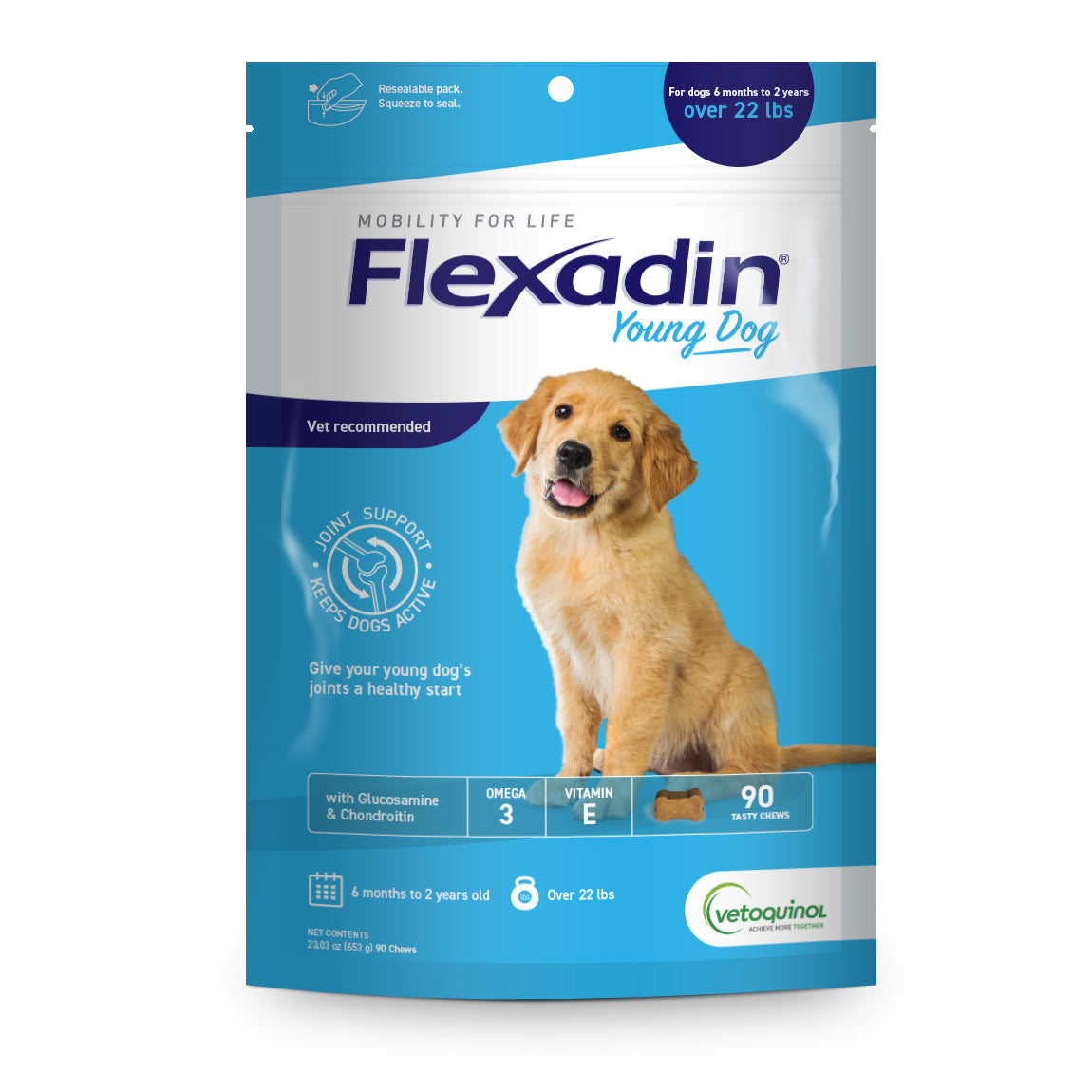 Flexadin Young Dog 90 ct