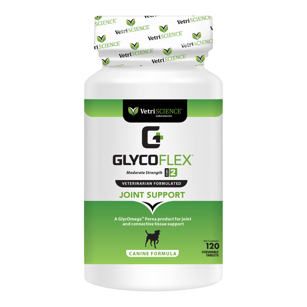 Glyco Flex 2 Joint Support for Dogs  120 Chewable Tablets