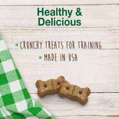 Nylabone Healthy Edibles Biscuits Grain Free Dog Treats Peanut Butter & Apple 1ea/12 oz