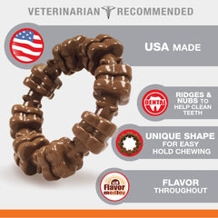 Nylabone Power Chew Textured Dog Ring Toy Flavor Medley, 1ea/SMall/Regular  Up To 25 Ibs. 1 ct
