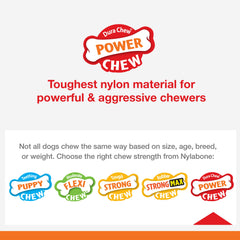 Nylabone Power Chew Textured Dog Ring Toy Flavor Medley, 1ea/SMall/Regular  Up To 25 Ibs. 1 ct