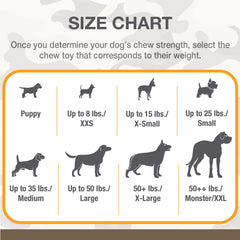 Nylabone Power Chew Camo Dog Toy Display 4ea