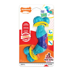 Nylabone Power Chew Twist 'N Chew Dog Toy Bacon  Beef Jerky, 1ea/Large 1 ct