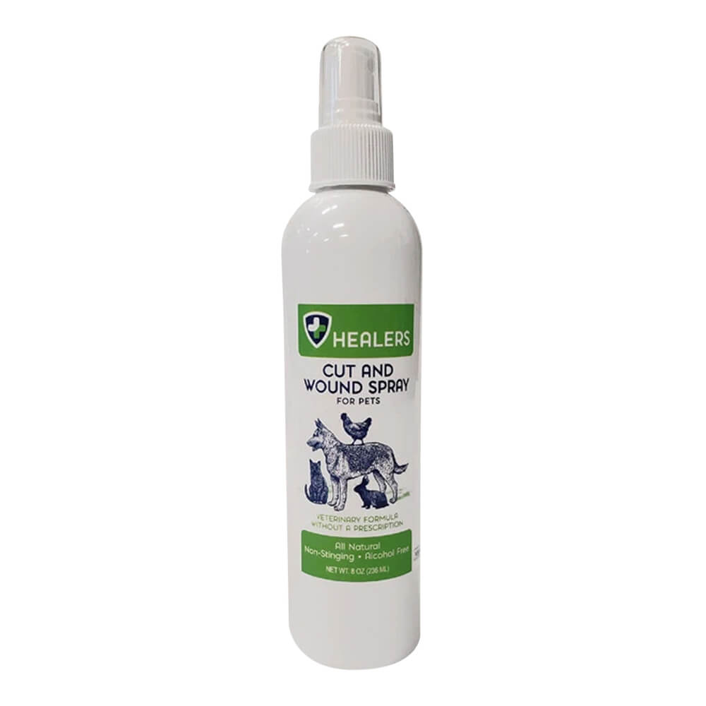 Healers Petcare Cut and Wound Spray 8oz