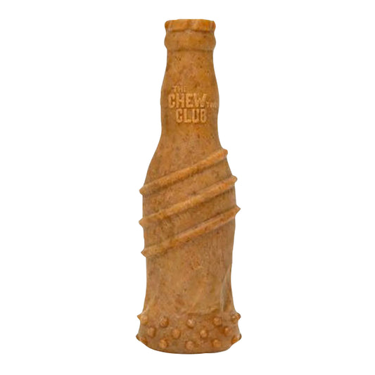 Power Bone Pet Chew Toy for Dogs - Durable, Non Toxic & Pet Safe - Best for Aggressive Chewers, Long Lasting Dental Health, Dog Teeth Cleaning, Perfect for All Dog Life Stages - Bottle 6.5''