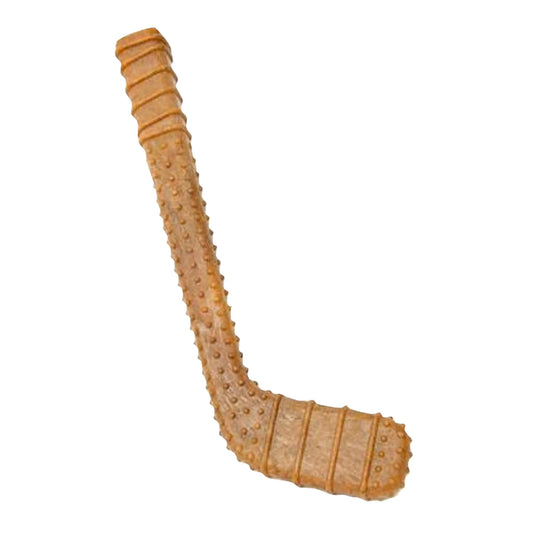 Power Bone Pet Chew Toy for Dogs - Durable, Non Toxic & Pet Safe - Best for Aggressive Chewers, Long Lasting Dental Health, Dog Teeth Cleaning, Perfect for All Dog Life Stages - Hockey Stick 12"