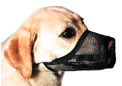 Best Fit Adjustable Mesh Dog Muzzle, Size 6