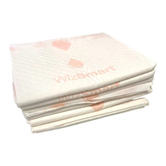 WizSmart Essentials Large Dog Pads, 23.5" x 22", Extra Absorbent Puppy Training Pads, Indoor Potty Pads, Leakproof Gel Pads for Small Dogs, Crate, House, Travel, Eco-Friendly, Non-Slip - 10 Count