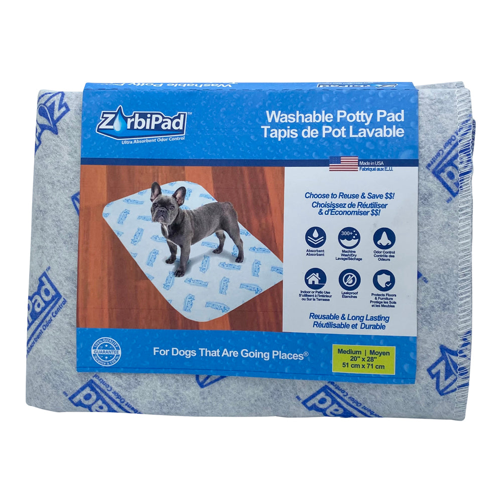 Almohadilla para orinal lavable y reutilizable, mediana 20"x28"