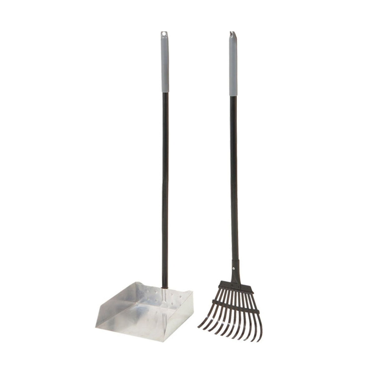 Petmate Dog Aluminum Rake & Pan Large