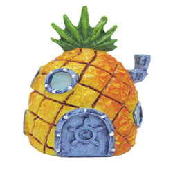 SpongeBob Pineapple Home Aquarium Ornament Orange; Grey; Green 2 in Mini