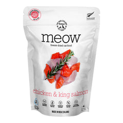 Meow Chicken & King Salmon Freeze Dried Food 9.9oz