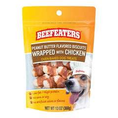 Beefeaters Peanut Butter Biscuits Wrapped with Chicken, 13oz