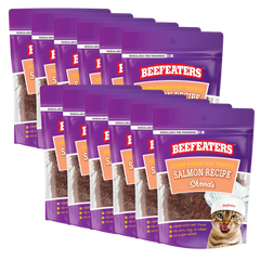 Beefeaters Salmon Shreds, 1.41oz, Case of 12