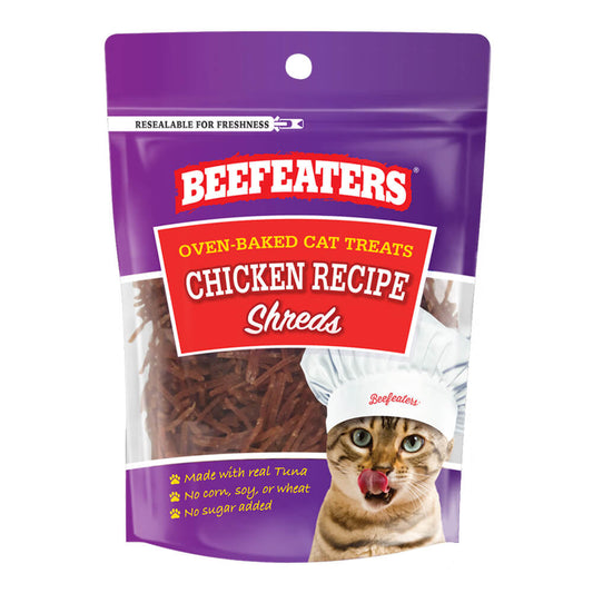 Filete de pollo desmenuzado Beefeaters, 40 g, caja de 12 unidades