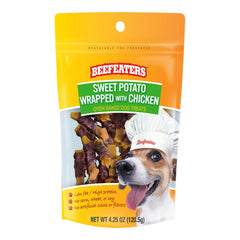 Beefeaters Sweet Potato Wrapped with Chicken, 4.25 oz, 6pk
