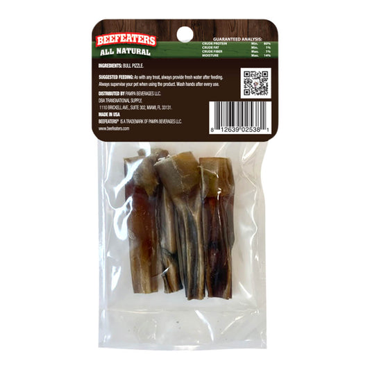 Beefeaters Palitos de carne natural de 4 pulgadas, paquete de 4 unidades, 20 unidades