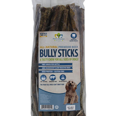 Premium All Natural Dog Pizzle Chews, 12", 12 Pack