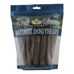 Pet's Choice Premium All Natural Dog Pizzle Chews, 6", 25 pk – Pet Food, High Protein, Low Fat Beef Bully Sticks, Dental Health, Long Lasting, Gluten Free, Training Treats for Small to Large Dogs